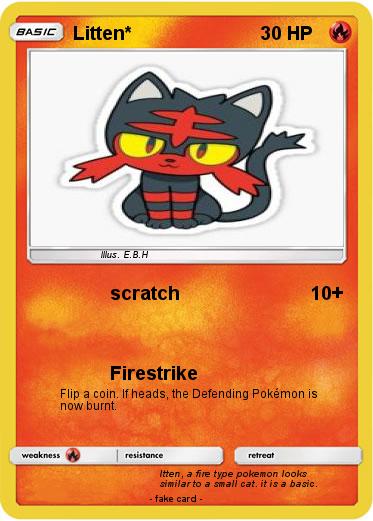 Pokemon Litten*