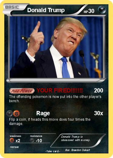 Pokemon Donald Trump