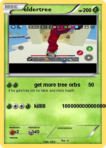 Pokemon eldertree