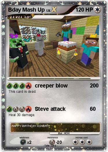 Pokemon Bday Mash Up