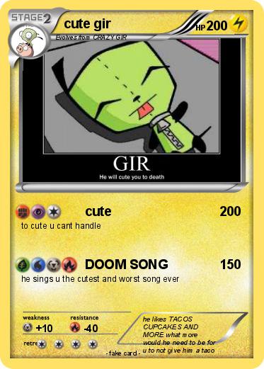 Pokemon cute gir