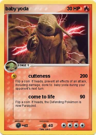 Pokemon baby yoda