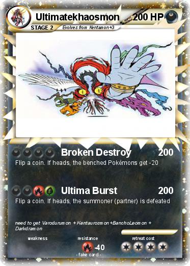 Pokemon Ultimatekhaosmon