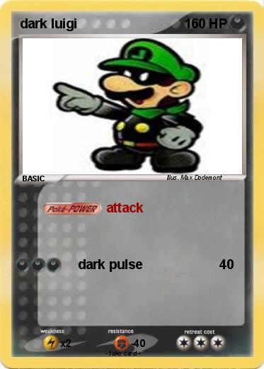 Pokemon dark luigi