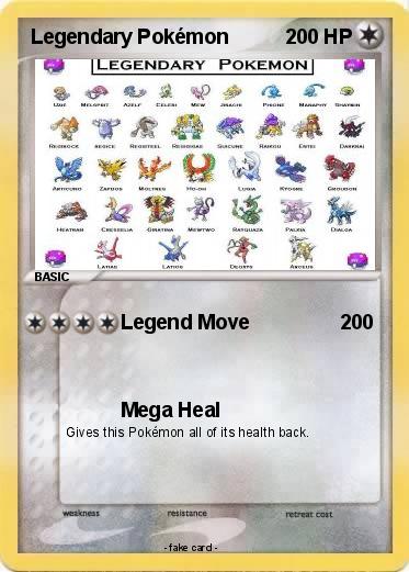 Pokemon Legendary Pokémon