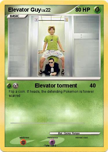 Pokemon Elevator Guy