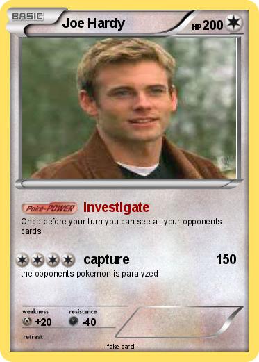 Pokemon Joe Hardy