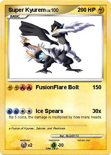 Pokemon Super Kyurem