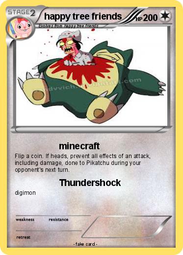 Pokemon happy tree friends