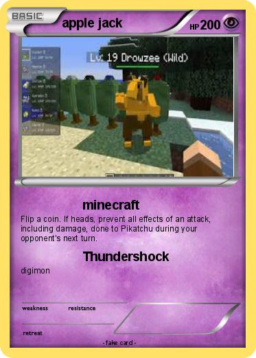 Pokemon apple jack