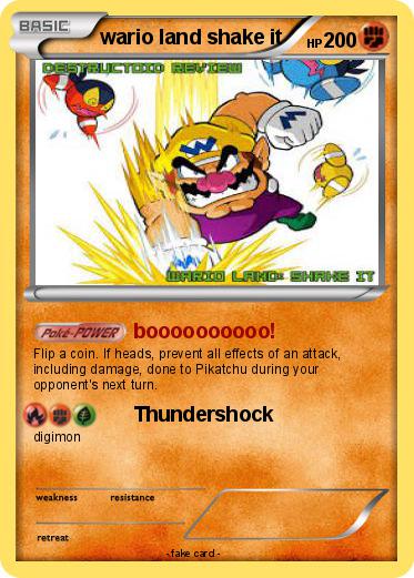 Pokemon wario land shake it