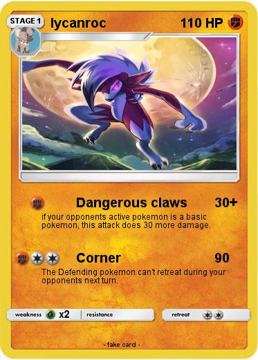 Pokemon lycanroc