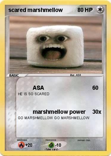 Pokemon scared marshmellow