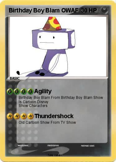 Pokemon Birthday Boy Blam OWAF