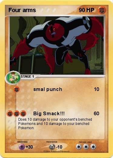 Pokemon Four arms