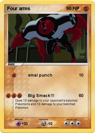 Pokemon Four arms