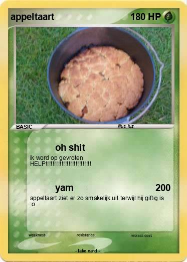 Pokemon appeltaart
