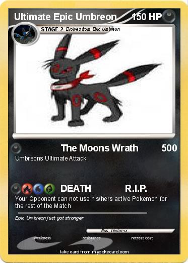 Pokemon Ultimate Epic Umbreon