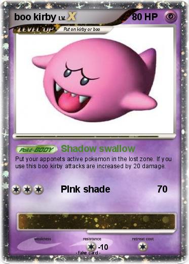 Pokemon boo kirby