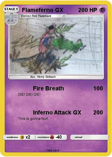 Pokemon Flameferno GX