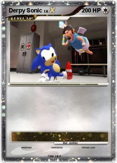 Pokemon Derpy Sonic