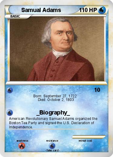 Pokemon Samual Adams