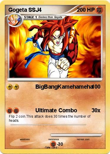 Pokemon Gogeta SSJ4