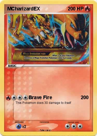 Pokemon MCharizardEX