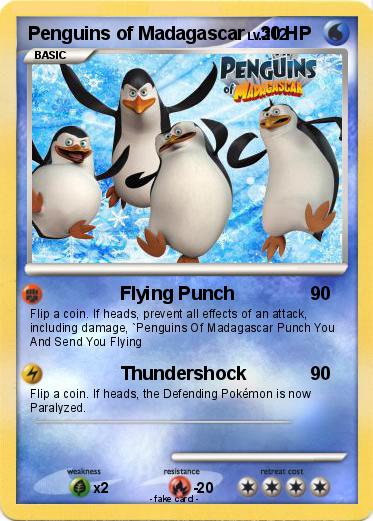 Pokemon Penguins of Madagascar