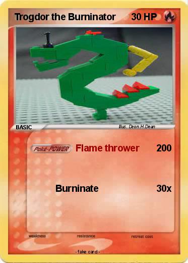 Pokemon Trogdor the Burninator