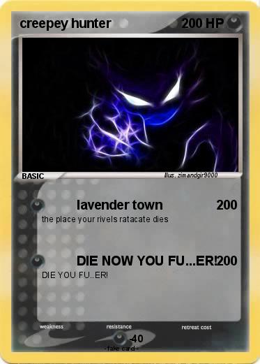 Pokemon creepey hunter