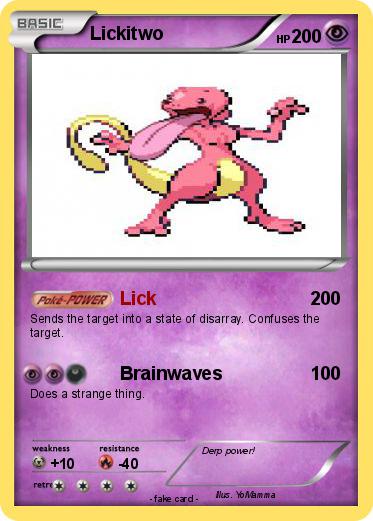 Pokemon Lickitwo