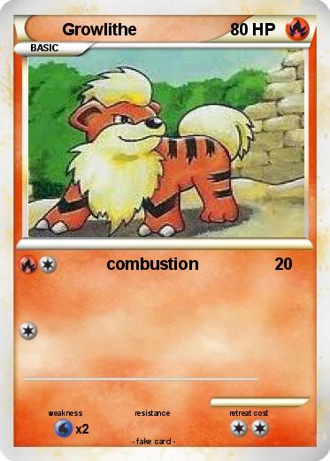 Pokemon Growlithe