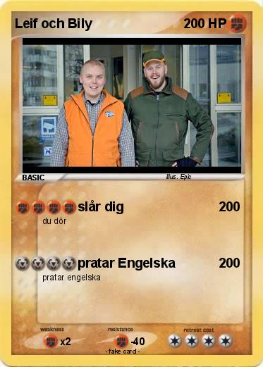 Pokemon Leif och Bily