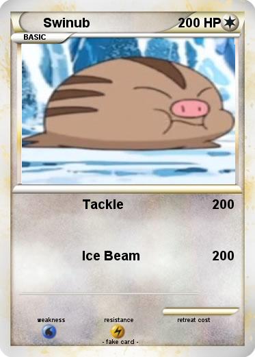 Pokemon Swinub