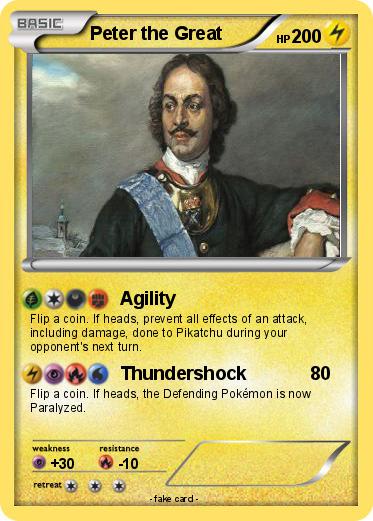 Pokemon Peter the Great