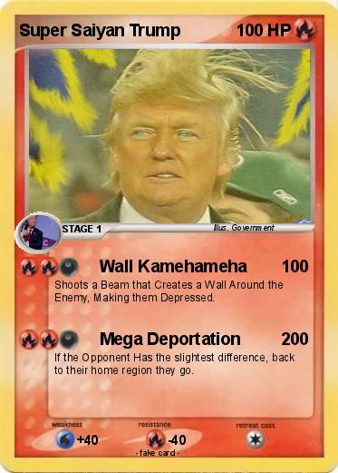 Pokemon Super Saiyan Trump
