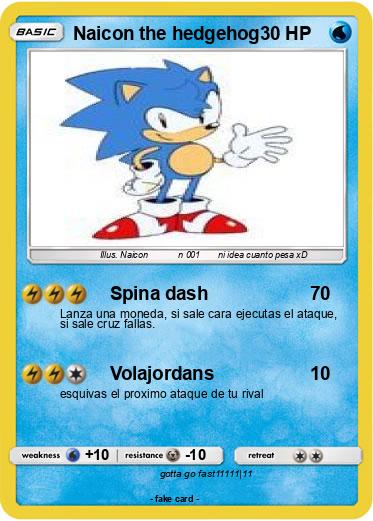 Pokemon Naicon the hedgehog