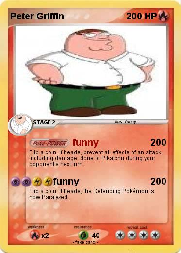 Pokemon Peter Griffin