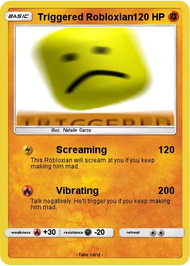 Pokemon Triggered Robloxian