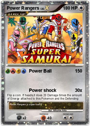 Pokemon Power Rangers