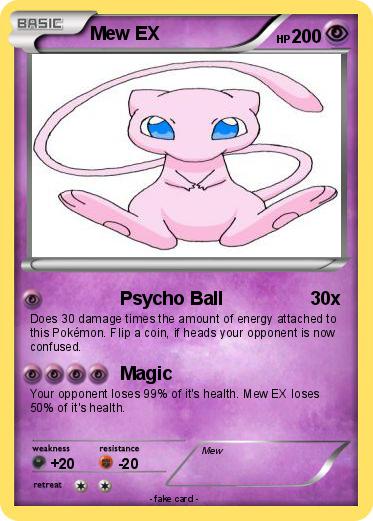 Pokemon Mew EX