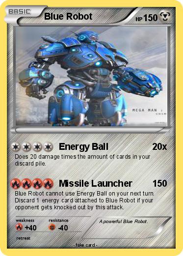 Pokemon Blue Robot