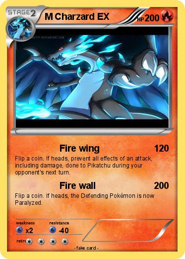 Pokemon M Charzard EX