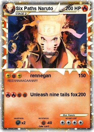 Pokemon Six Paths Naruto