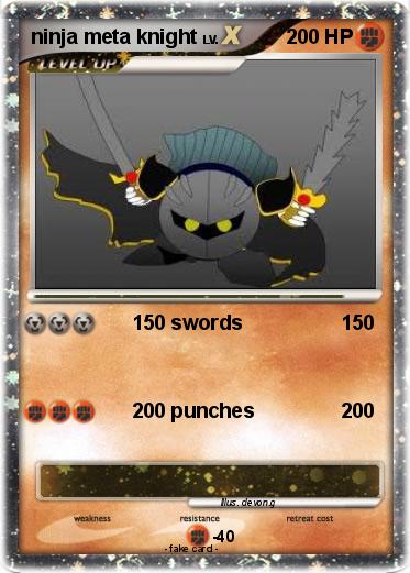 Pokemon ninja meta knight