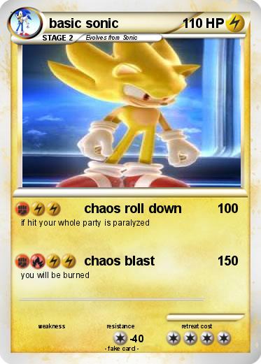 Pokemon basic sonic