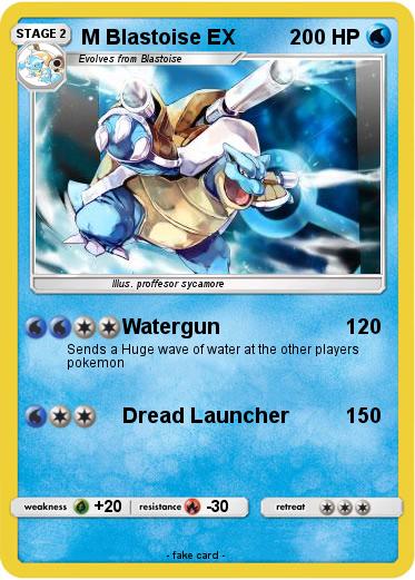 Pokemon M Blastoise EX