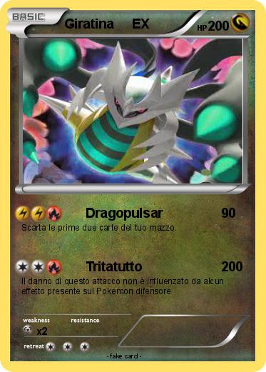 Pokemon Giratina     EX