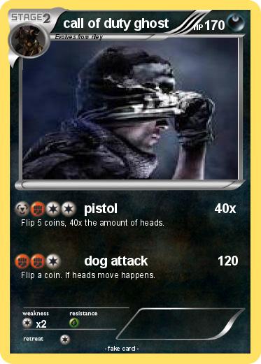 Pokemon call of duty ghost